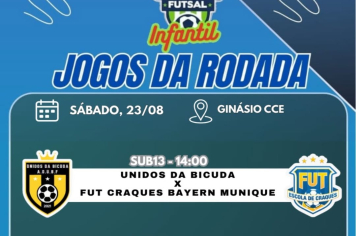 Copa Cidade de Itapeva de Futsal Infantil promete agitar o público neste sábado (23)