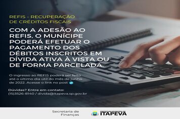 VEJA COMO FAZER A ADESÃO AO REFIS (PROGRAMA DE RECUPERAÇÃO DE CRÉDITOS FISCAIS)