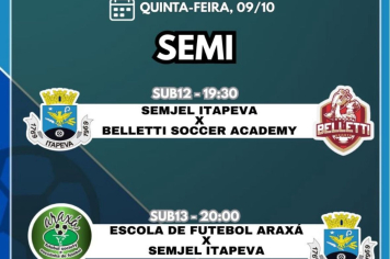 Itapeva disputa nesta quinta-feira, dia 9, as semifinais da Copa Cidade de Itapeva no ginásio da CCE nas categorias sub-12 e sub-13