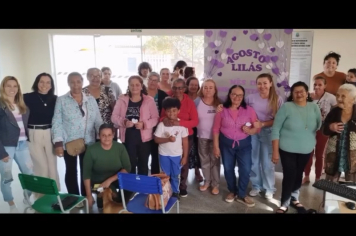 Palestra sobre enfrentamento à violência contra a mulher é realizada