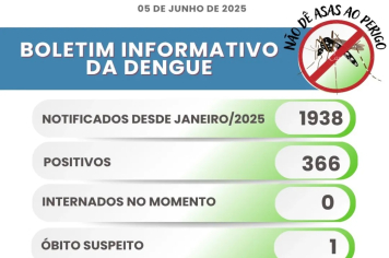 Itapeva registra 366 casos de Dengue positivos no município
