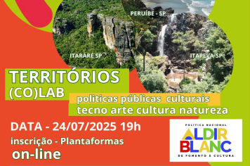 Artistas são convidados a participar de evento On-Line sobre Políticas Públicas Culturais