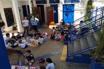 Casa da Cultura recebe alunos da Educação Infantil para tarde de aprendizado