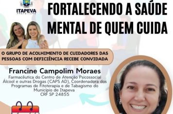 Inscrições abertas para encontro que visa fortalecer a Saúde Mental