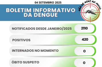 Itapeva registra 420 casos de Dengue positivos no município