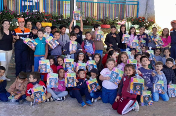 Alunos do Bairro da Sanbra participam de aula lúdica sobre segurança doméstica