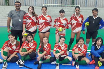 Itapeva é representada por equipe de handebol feminino da Escola Carlinda Gomes Rolim nos Jogos Escolares em Sorocaba 