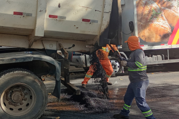 Prefeitura dá continuidade à revitalização asfáltica na Av. Acácio Piedade