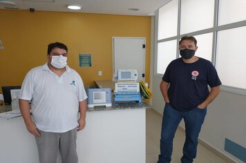 SAMU empresta dois respiradores para a Santa Casa
