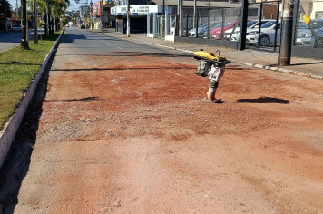 Secretaria de Obras e Serviços realiza manutenção corretiva na galeria de água pluvial na Avenida Paulina de Moraes