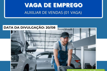 PAT divulga a abertura de novas vagas de emprego em Itapeva