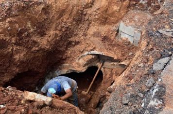 Prefeitura de Itapeva realiza a manutenção de galerias de águas de chuva