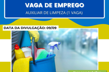 PAT divulga a abertura de novas vagas de emprego em Itapeva