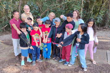 Alunos do bairro Agrovila participam de momento lúdico de Educação Ambiental