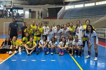 tapeva conquista vice-campeonato na Copa de Futsal Feminino de Piraju