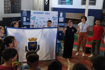 Escola municipal Celso Duch Villar realiza evento em alusão ao Setembro Azul