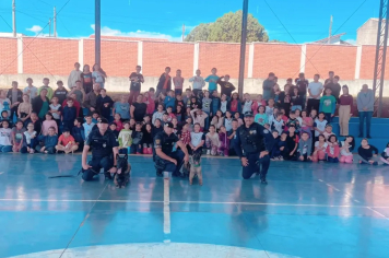 Apresentação do Canil da GCM encanta alunos do Sistema Municipal de Ensino