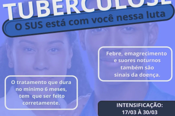 Secretaria da Saúde emite alerta sobre o combate à tuberculose