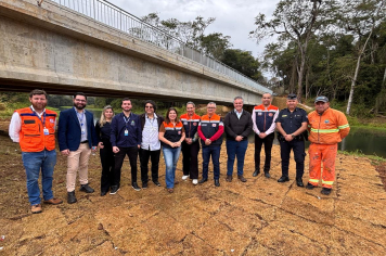 Prefeitura inaugura ponte da Barra, que leva o nome da saudosa Donatília de Oliveira Tomé 