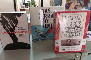 Biblioteca Municipal de Itapeva recebe doação de 100 novos livros