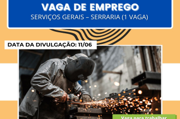PAT divulga a abertura de novas vagas de emprego em Itapeva