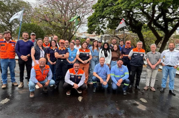 Conselho Municipal de Defesa Civil toma posse no Paço Municipal com a presença de autoridades da Casa Militar de São Paulo