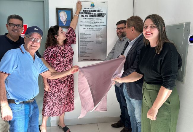 Sede da Secretaria de Obras é reinaugurada