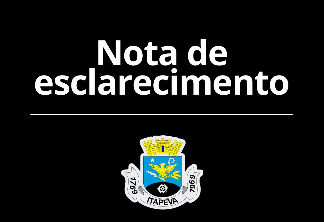 Nota de esclarecimento