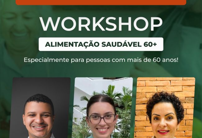 Workshop de Alimentação Saudável 60+