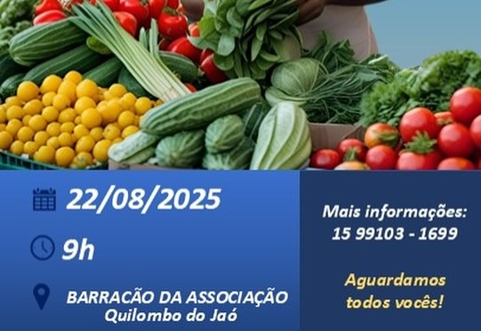 Capacitação gratuita para feirantes e produtores rurais é oferecida