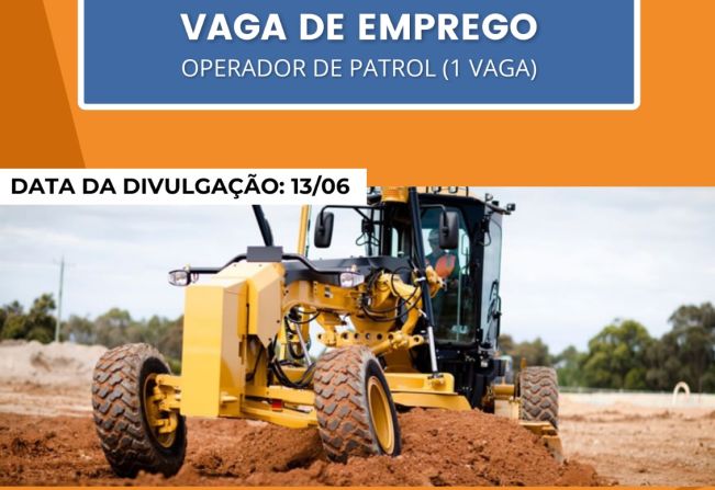 PAT divulga a abertura de novas vagas de emprego em Itapeva
