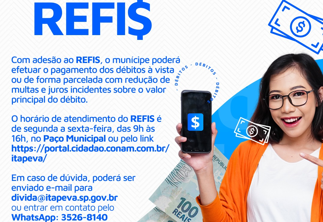 Programa de parcelamento de débitos da Prefeitura de Itapeva tem atendimento presencial desde o dia 22 de abril