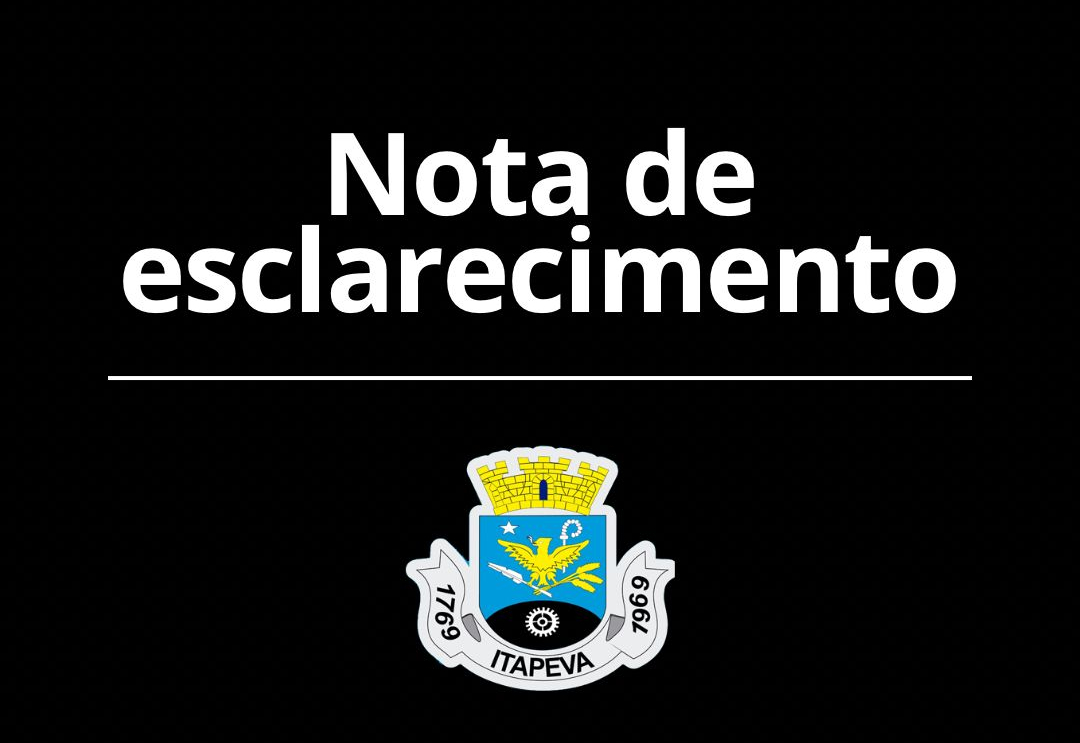 Prefeitura emite nota de esclarecimento