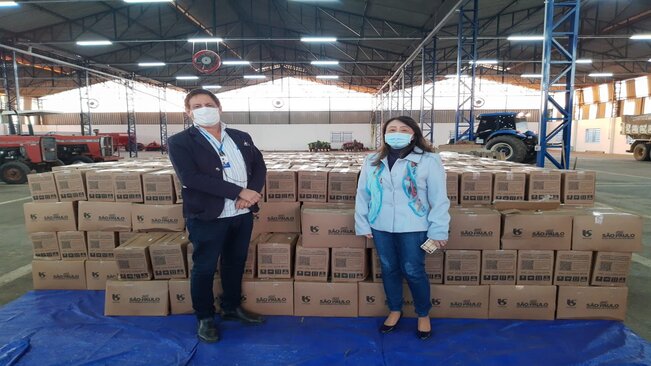 Fundo Social recebeu 800 cestas básicas do Estado para famílias em situação de vulnerabilidade