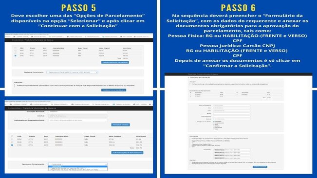 Prefeitura disponibiliza serviço on-line para parcelamento de dívida