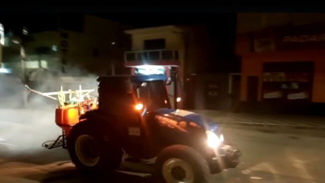 Secretaria de Desenvolvimento Social realiza serviços de pulverização no entorno da Santa Casa, UPA e Vila Taquari