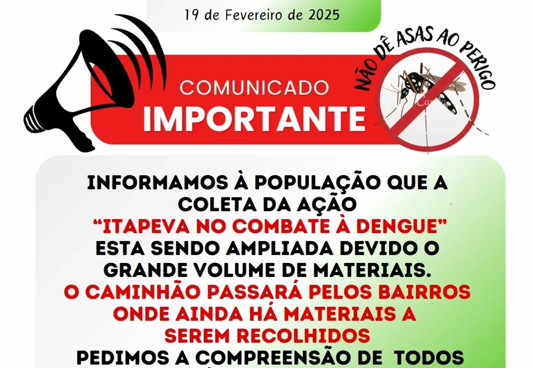 Secretaria da Saúde amplia a coleta de materias nas casas