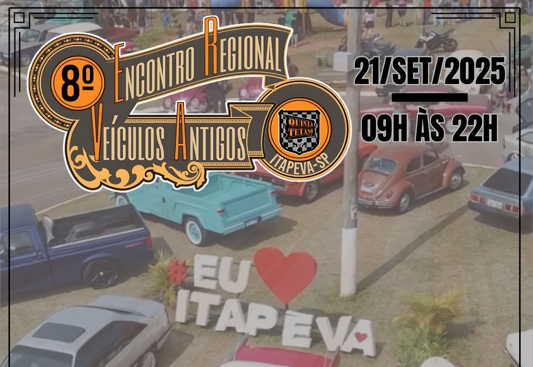 Prefeitura apoia a realização do 8º Encontro Regional de Veículos Antigos
