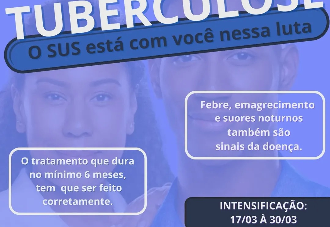 Secretaria da Saúde emite alerta sobre o combate à tuberculose