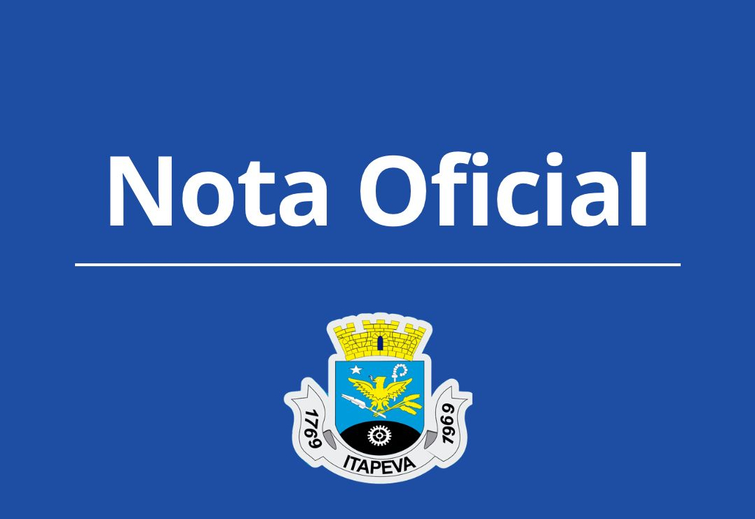 NOTA OFICIAL SOBRE A SÍNDROME MÃO-PÉ-BOCA NAS ESCOLAS MUNICIPAIS