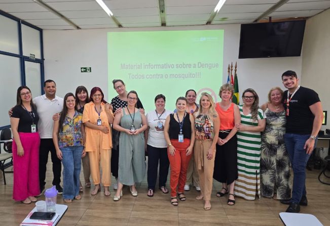 Secretaria Municipal de Saúde realiza encontro com representantes do Programa Saúde do Escolar e diretores e coordenadores das instituições educacionais 