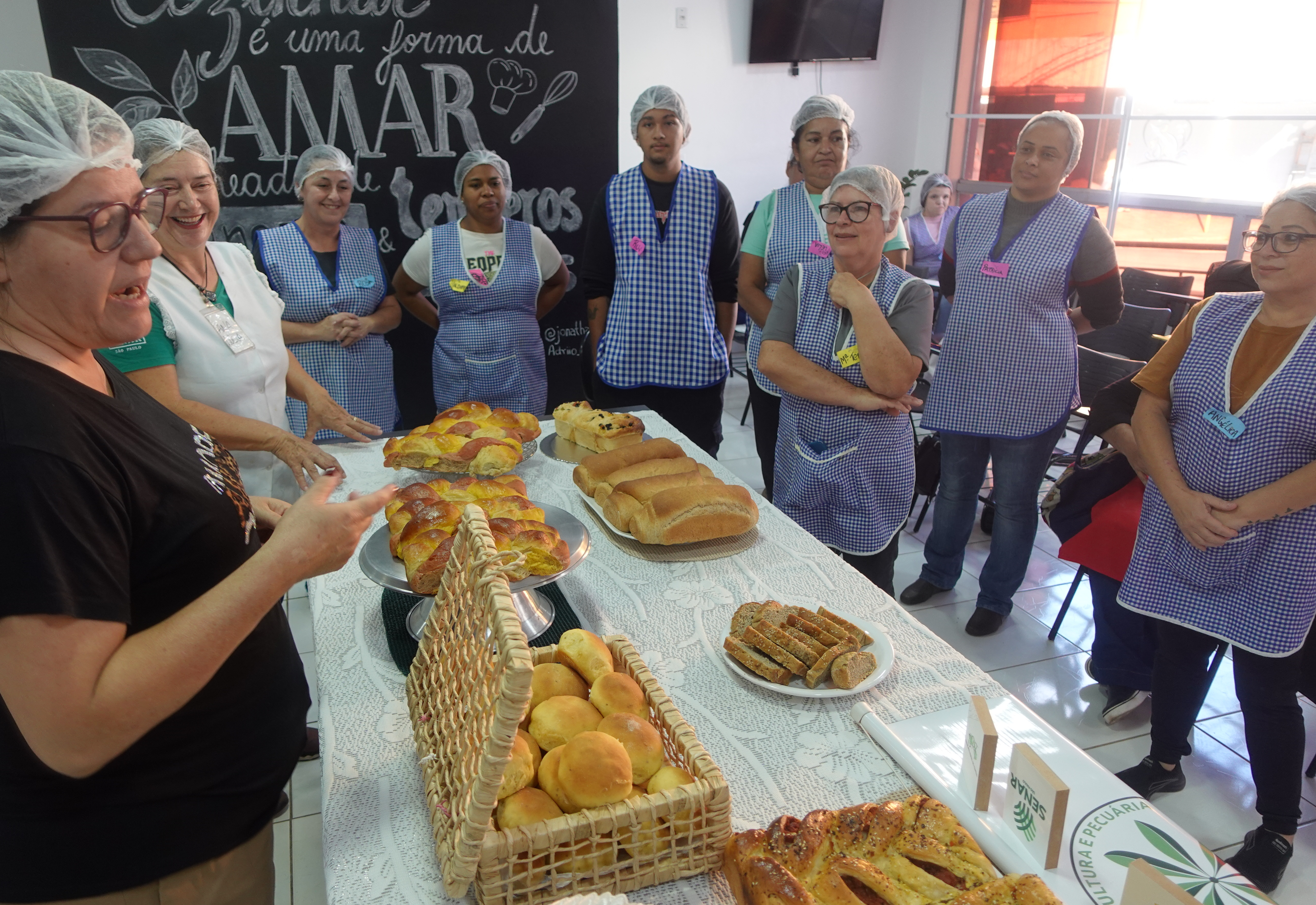 Alunos se formam no curso de Processamento Caseiro de Pães