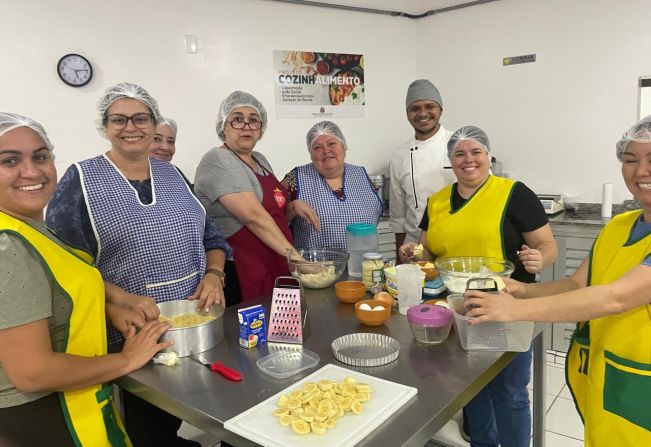 Workshop gratuito de Quiches é realizado em Itapeva