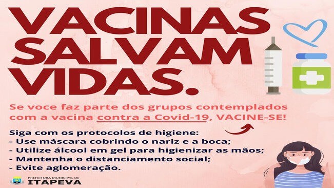 Vacinas salvam vidas!